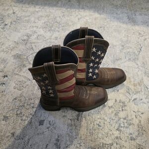 Durango Navy & Brown Lady Rebel Western Boots
